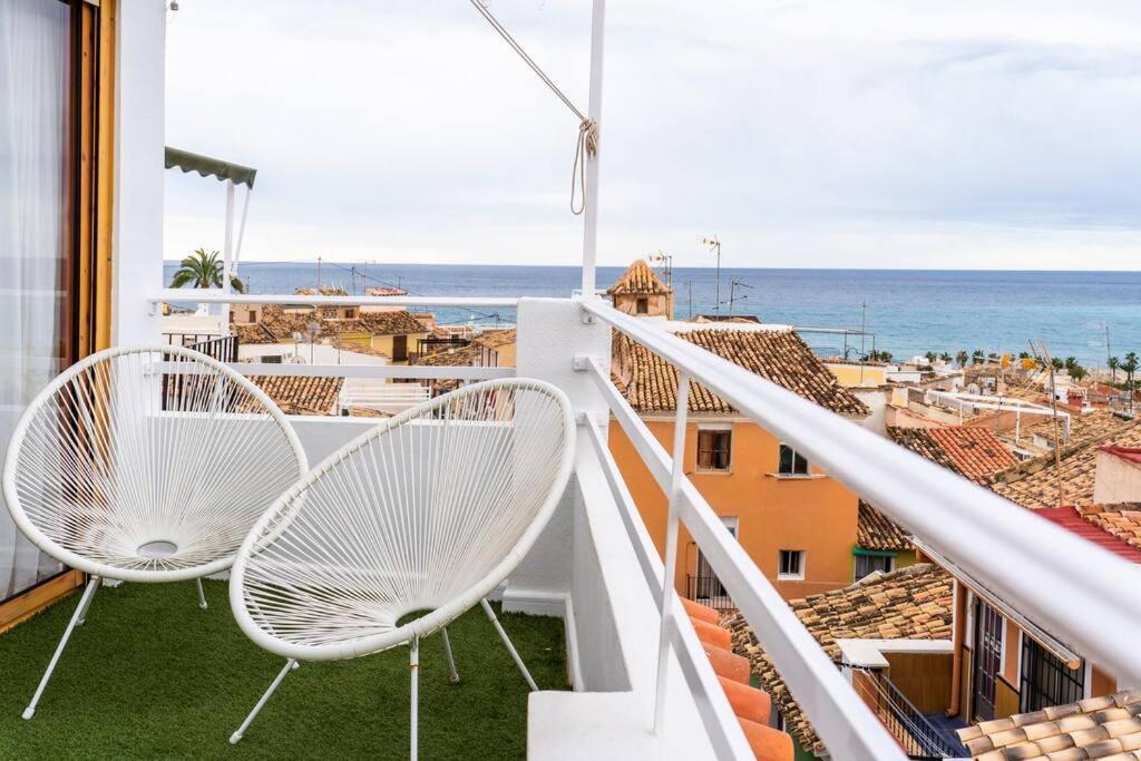 Ocean View Loft Leilighet Villajoyosa Eksteriør bilde